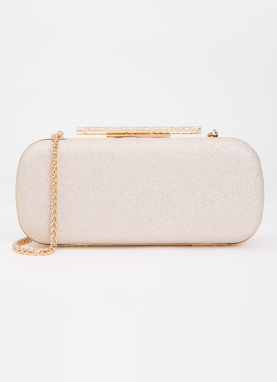 Dune London Body clutch - voorkant roségoud
