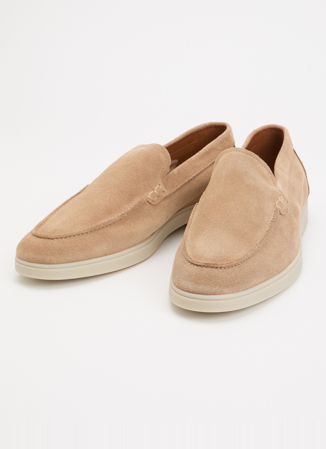 Dune London Boltman loafer van leer - detail 2 beige