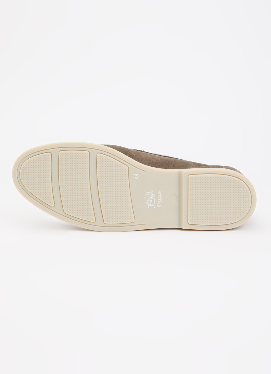 Dune London Boltman loafer van leer - detail 3 taupe