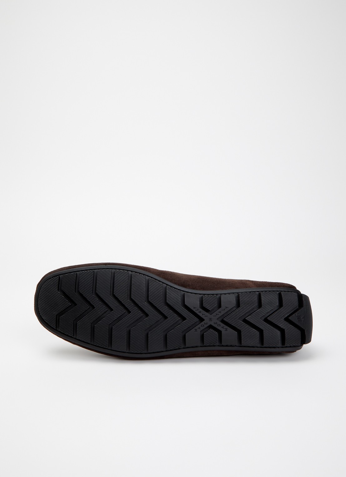 Dune London Brackon mocassins van leer - detail 5 donkerbruin