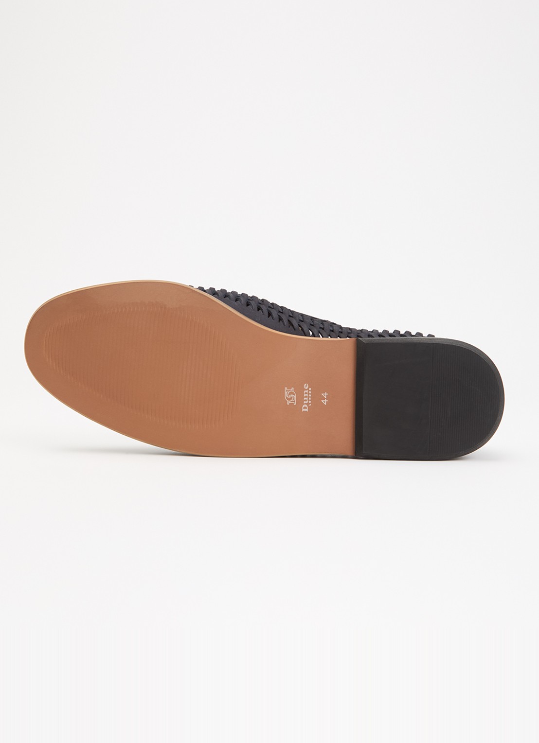 Dune London Brinkle bootschoen van nubuck - detail 3 donkerblauw