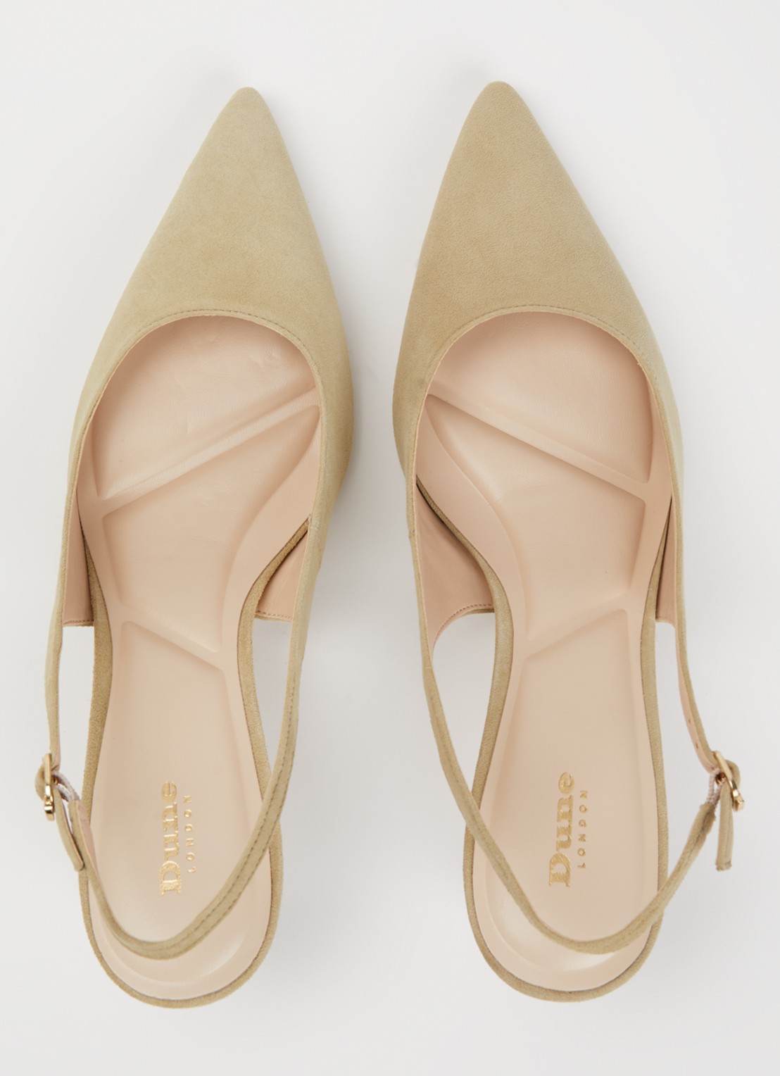 Dune London Celinna slingback van lakleer - detail 3 lindegroen