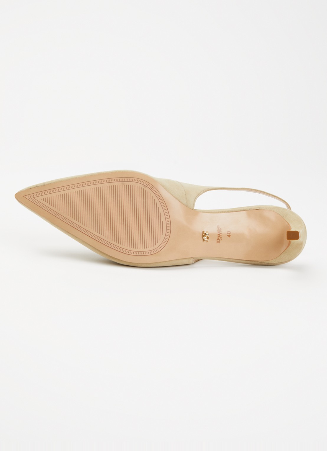 Dune London Celinna slingback van lakleer - detail 4 lindegroen