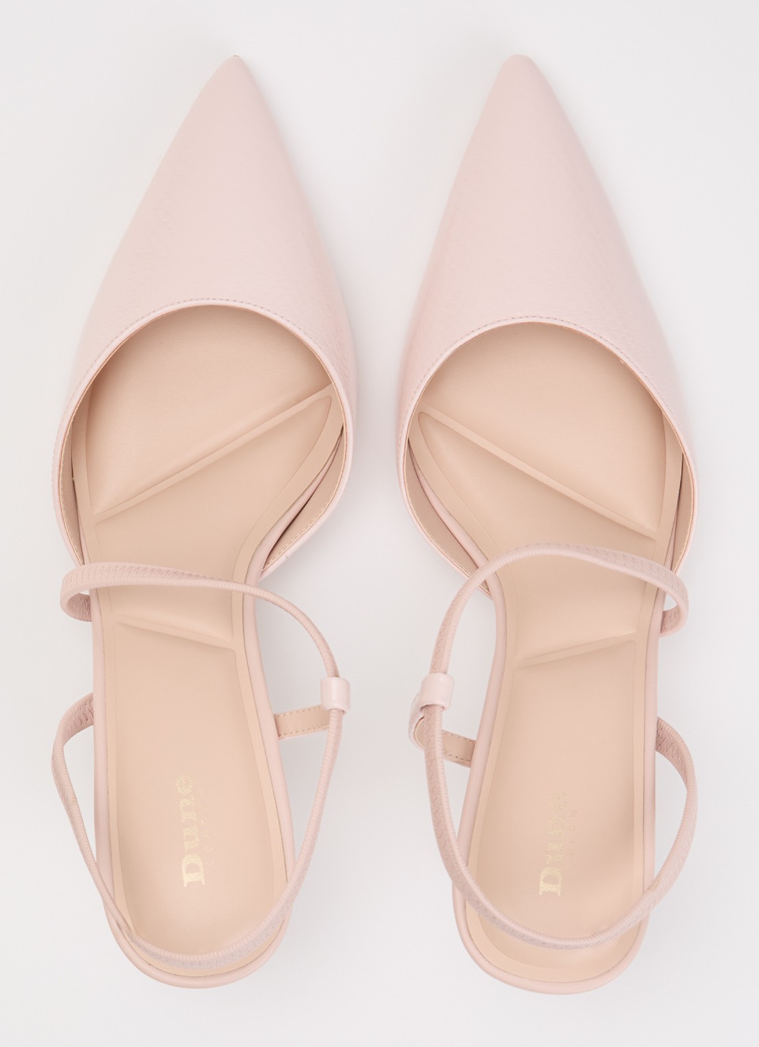 Dune London Charming slingback - detail 2 lichtroze