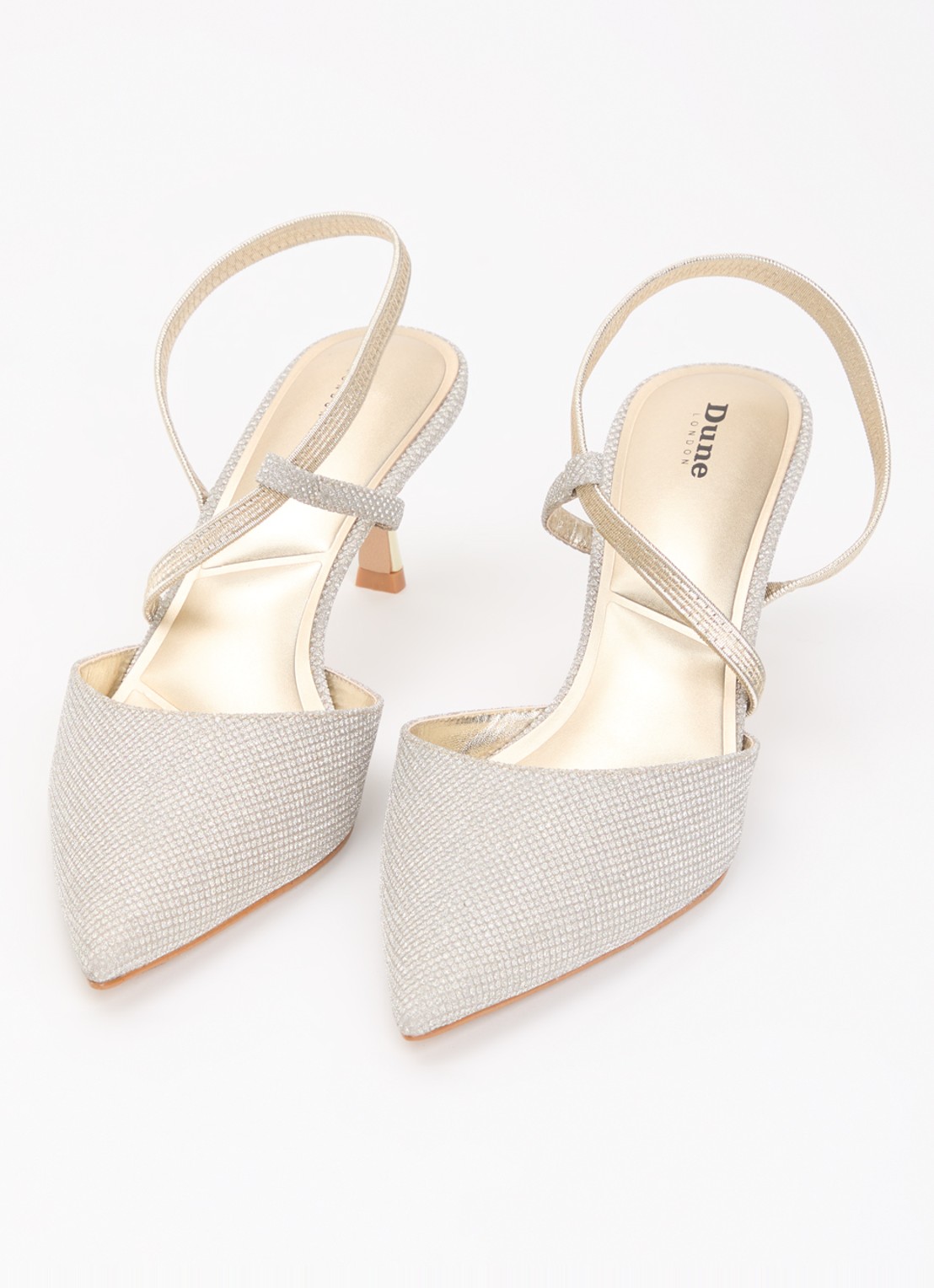 Dune London Charming slingback - detail 2 goud