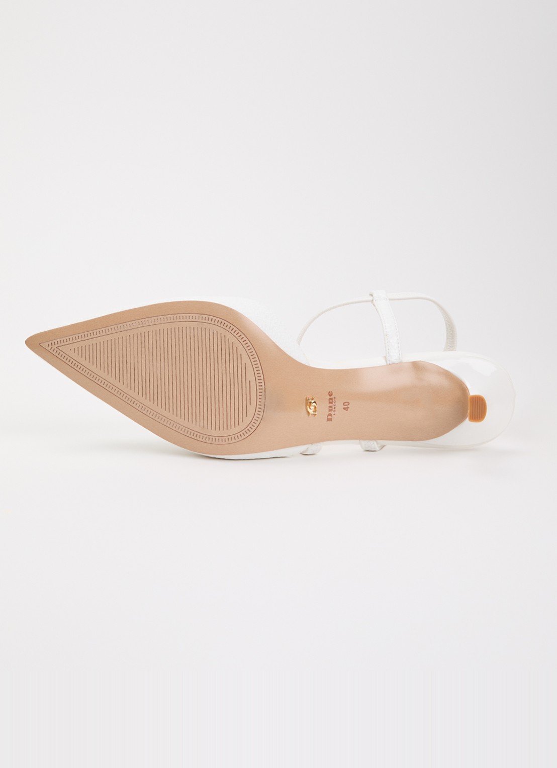 Dune London Charming slingback - detail 3 wit