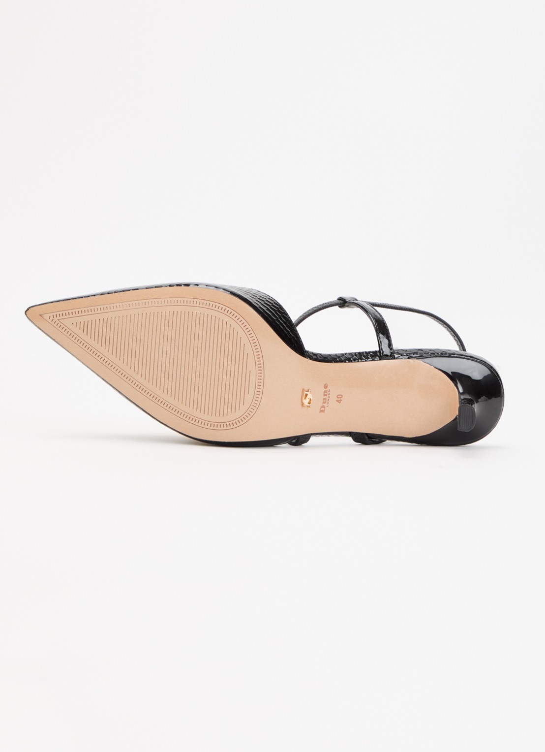 Dune London Charming slingback - detail 4 zwart