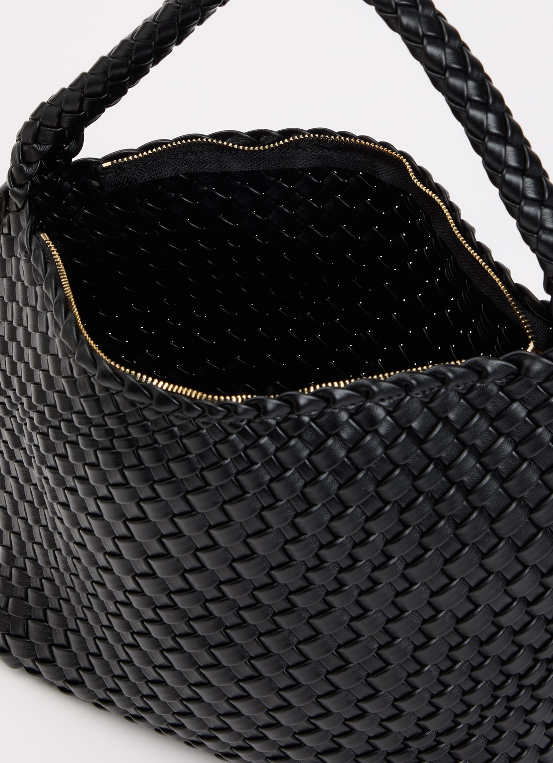 Dune London Deliberate M handtas met afneembare schouderriem en uitneembaar etui - detail 3 zwart