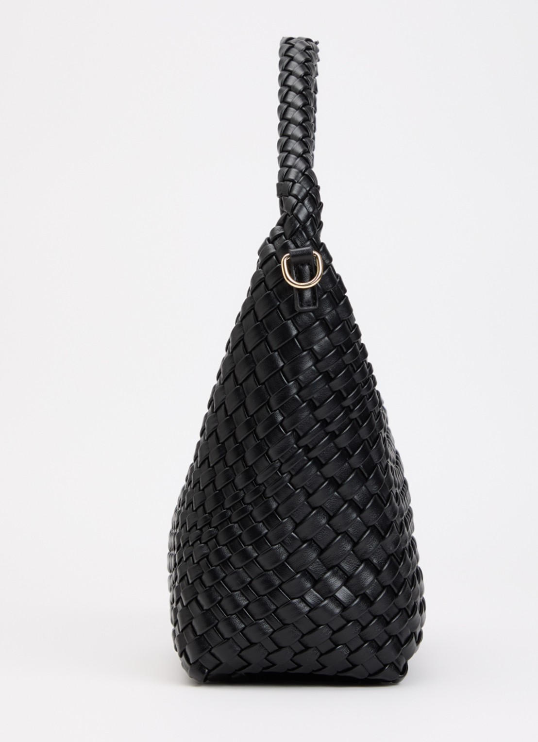 Dune London Deliberate M handtas met afneembare schouderriem en uitneembaar etui - detail 4 zwart