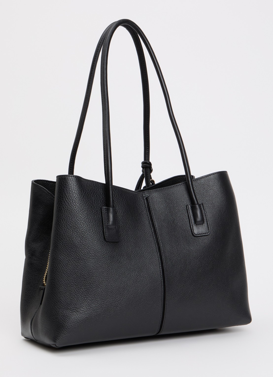 Dune London Deserving Large shopper met tasbedel - achterkant 4 diepzwart