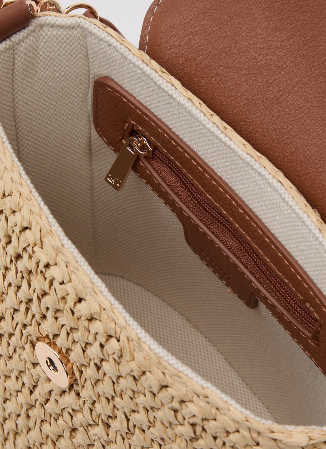 Dune London Dimple handtas met leren details en afneembare schouderriem - detail 3 rood
