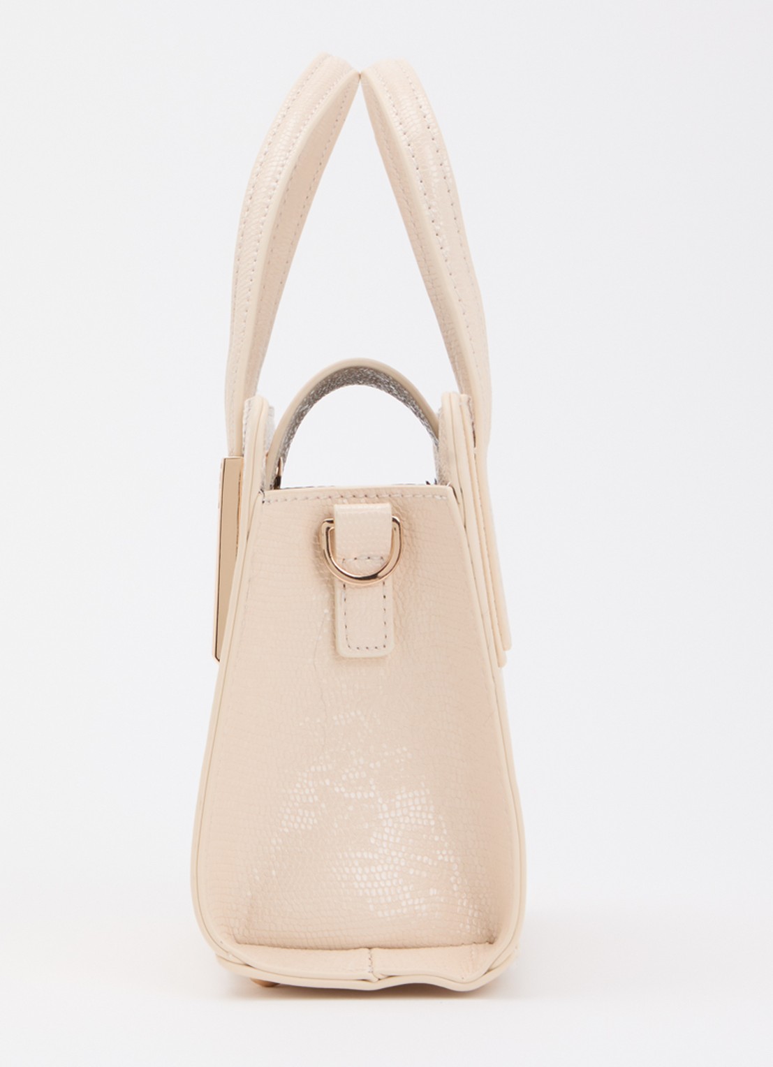 Dune London Dinkeydenbey handtas met afneembare schouderriem  - detail 3 creme