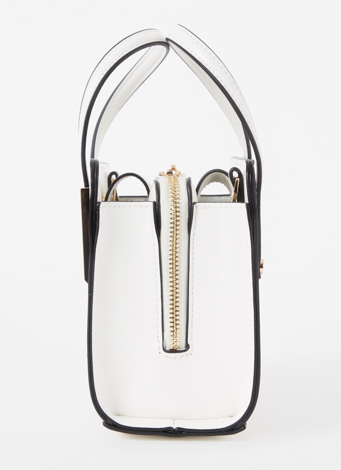 Dune London Dinkydenbeigh handtas met afneembare schouderriem  - detail 3 wit