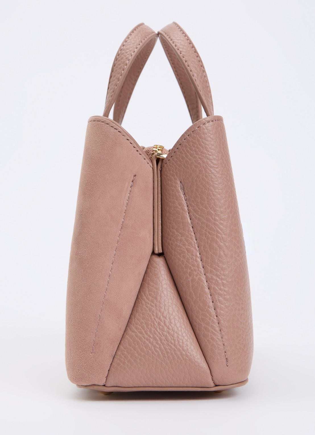Dune London Dinkydorry handtas met afneembare schouderriem - detail 2 oudroze