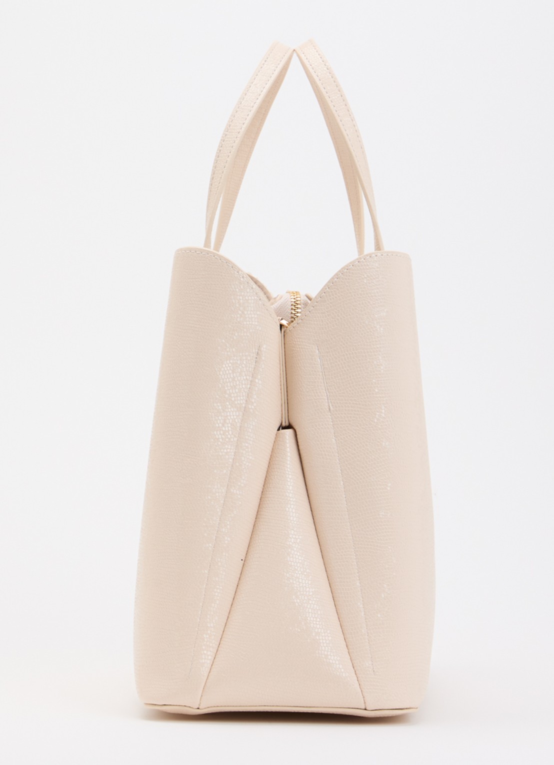 Dune London Dorry schoudertas met afneembare schouderriem - detail 2 creme