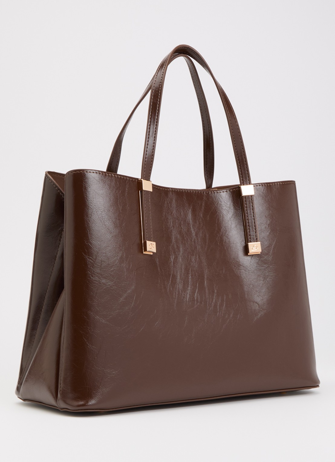 Dune London Dorry schoudertas met afneembare schouderriem - achterkant 4 bruin