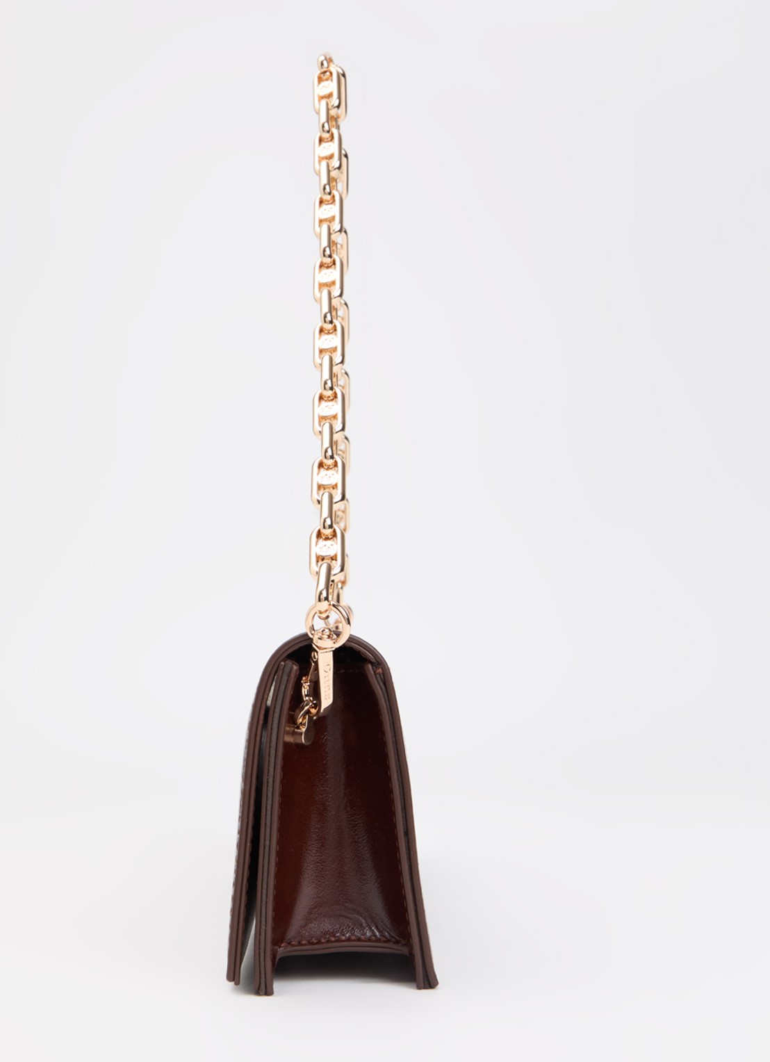 Dune London East To West Long clutch met crocostructuur - detail 2 bruin