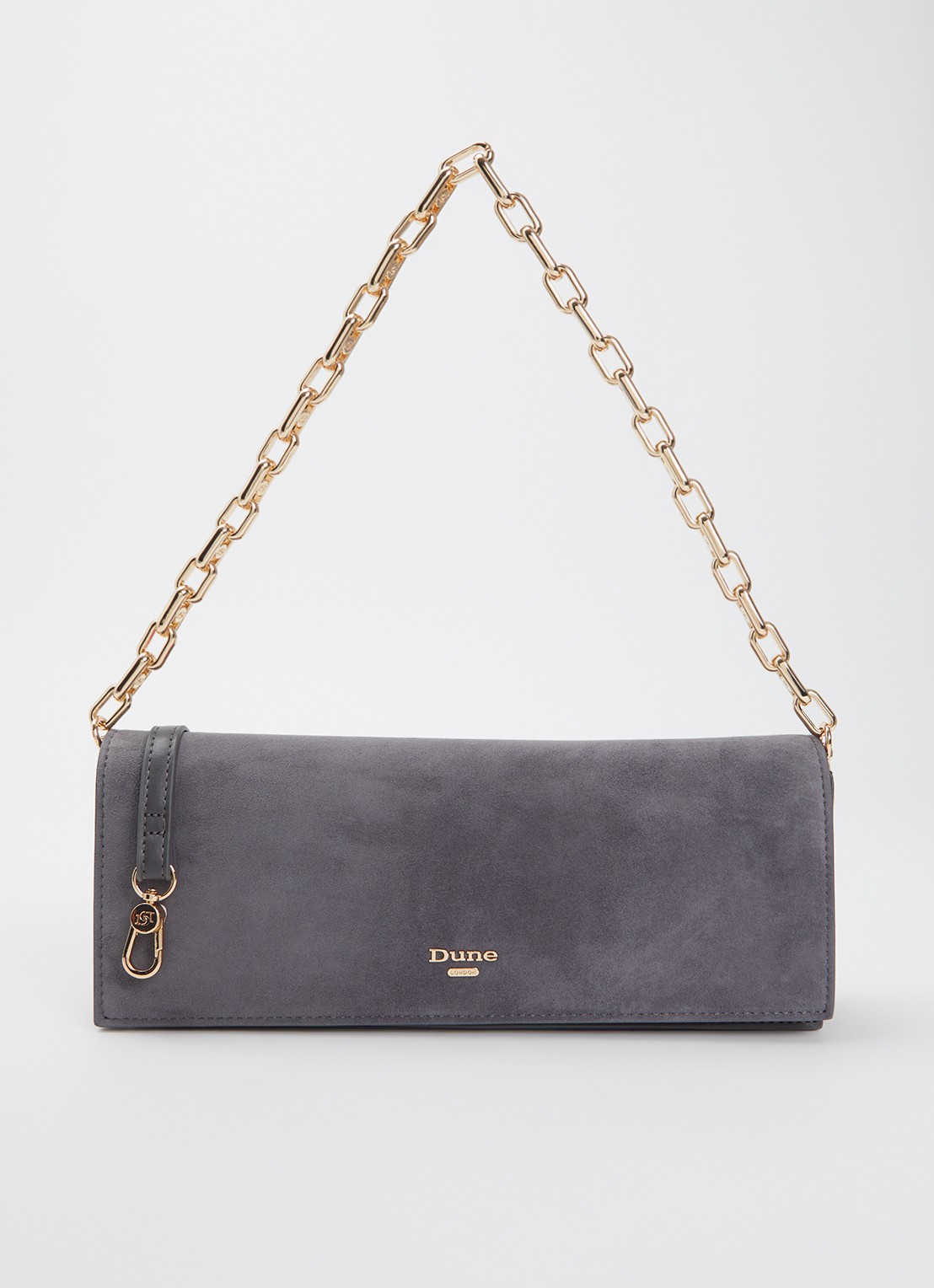 Dune London East To West Long clutch  - voorkant 4 grijs