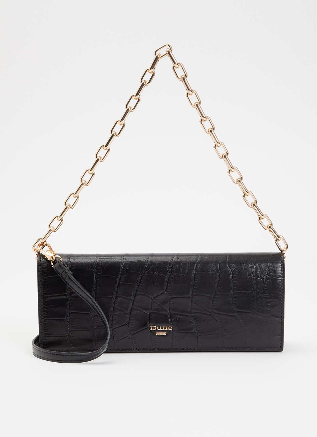 Dune London East To West Long clutch  - voorkant 5 zwart