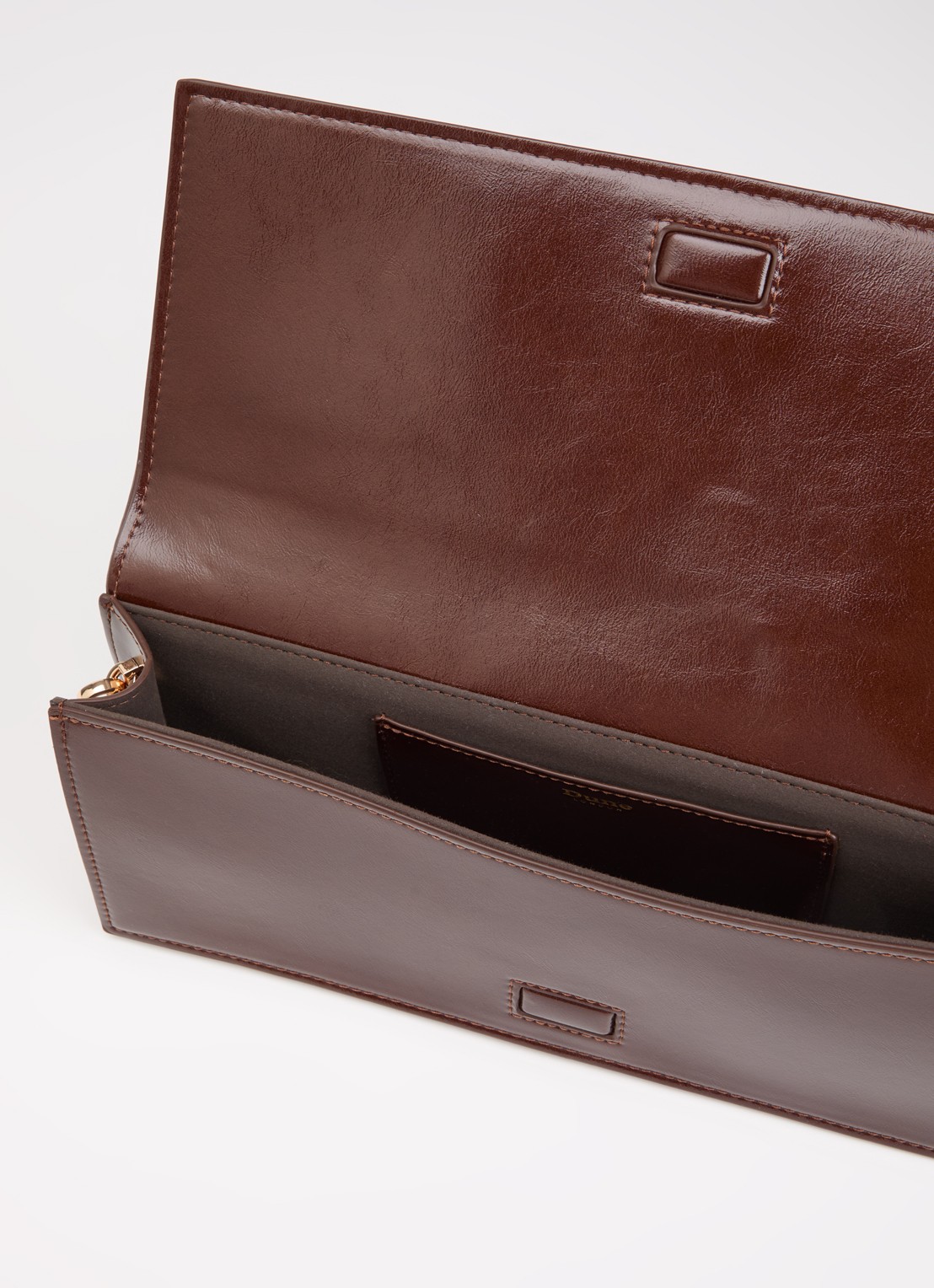 Dune London East To West Long clutch  - detail 2 bruin