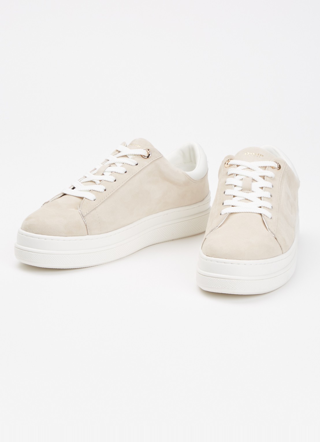 Dune London Eden sneaker  - detail beige