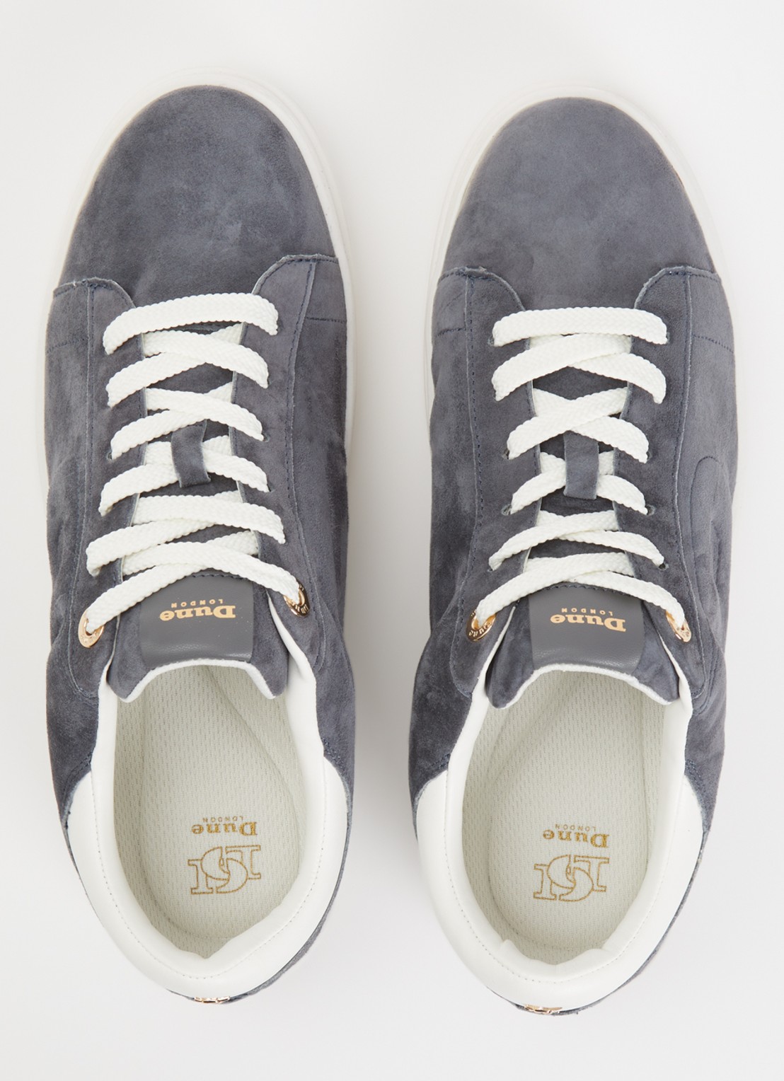 Dune London Eden sneaker  - detail 4 donkergrijs