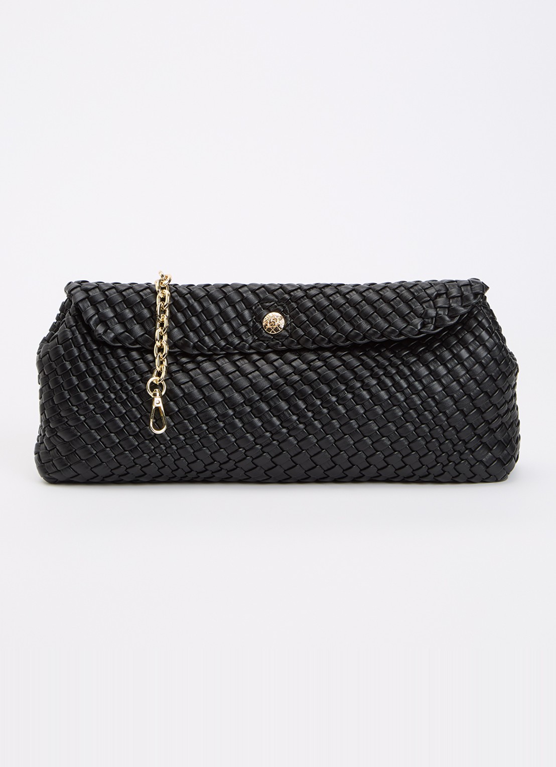 Dune London Encourage crossbodytas met afneembare schouderriem - voorkant 2 zwart
