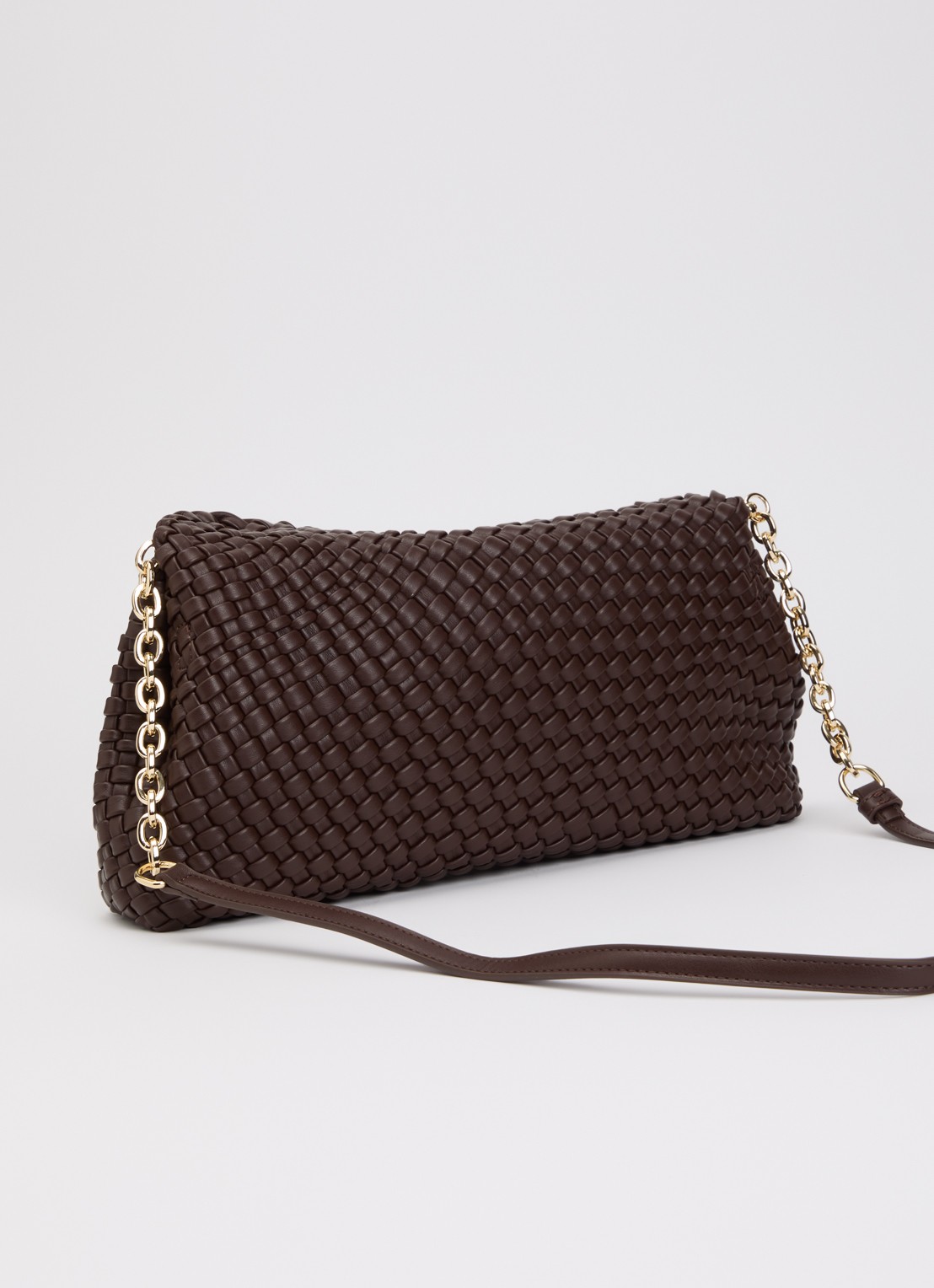 Dune London Encourage crossbodytas met afneembare schouderriem - achterkant 4 bruin