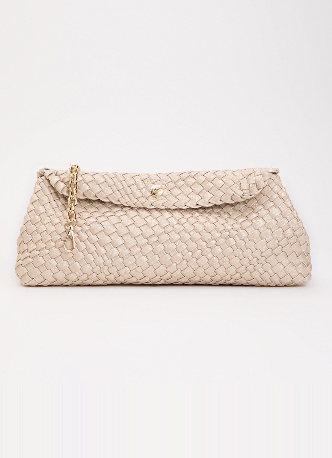 Dune London Encourage crossbodytas met afneembare schouderriem - voorkant 5 creme
