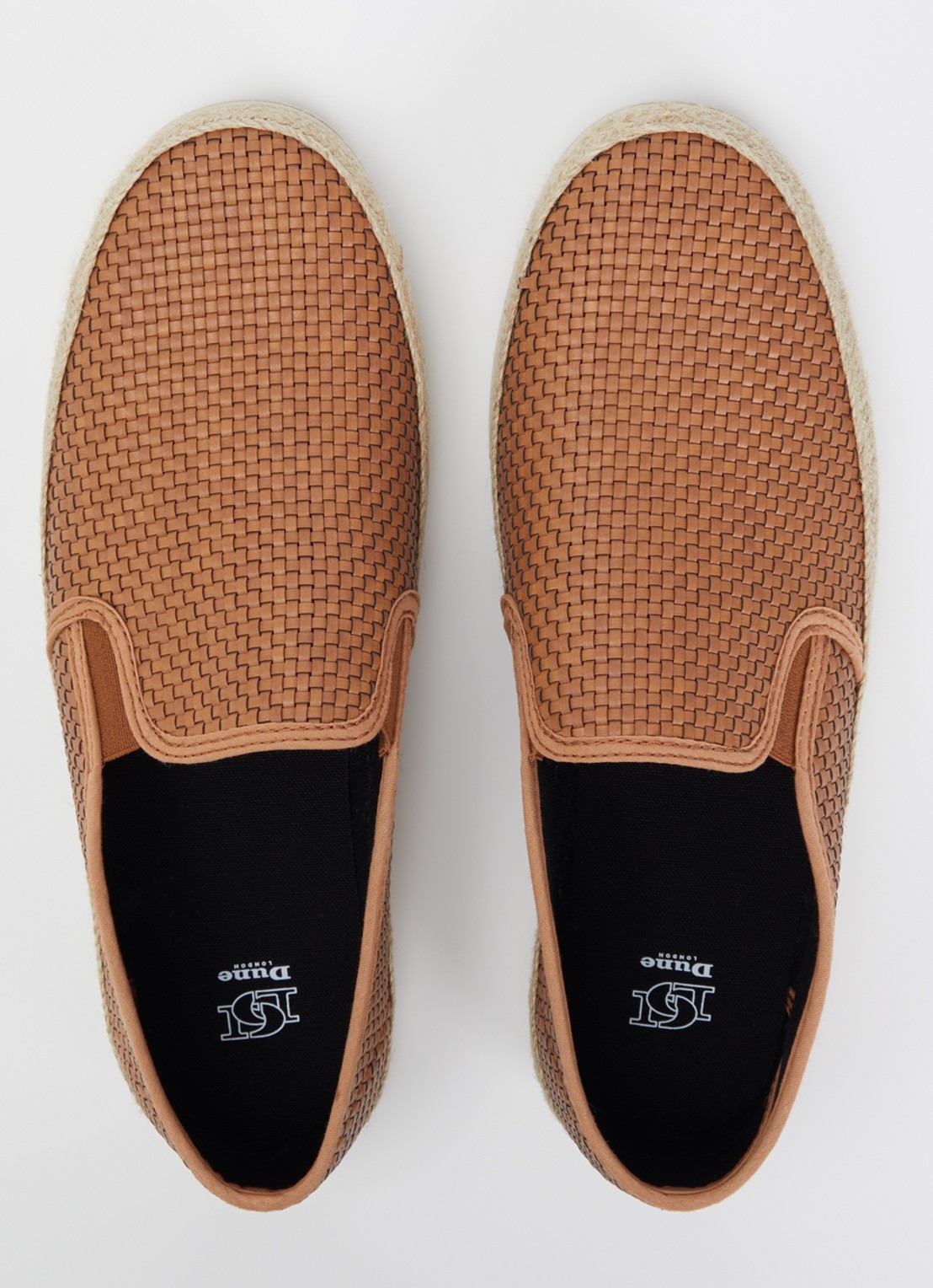 Dune London Fabbien espadrille van canvas - detail 4 bruin
