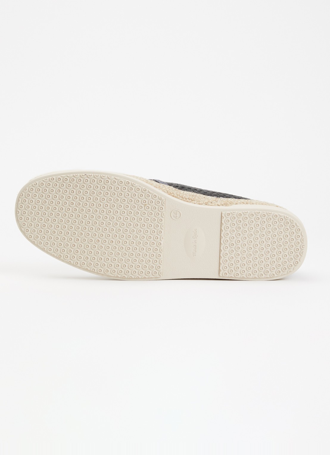 Dune London Fisherr slip-on van canvas - detail 5 antraciet