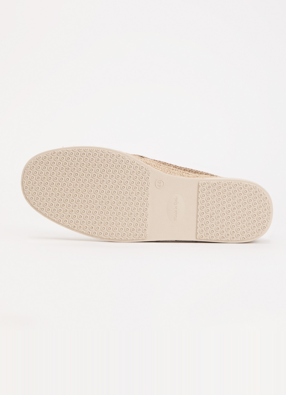 Dune London Fishers espadrilles met gebreid bovenwerk - detail 3 taupe