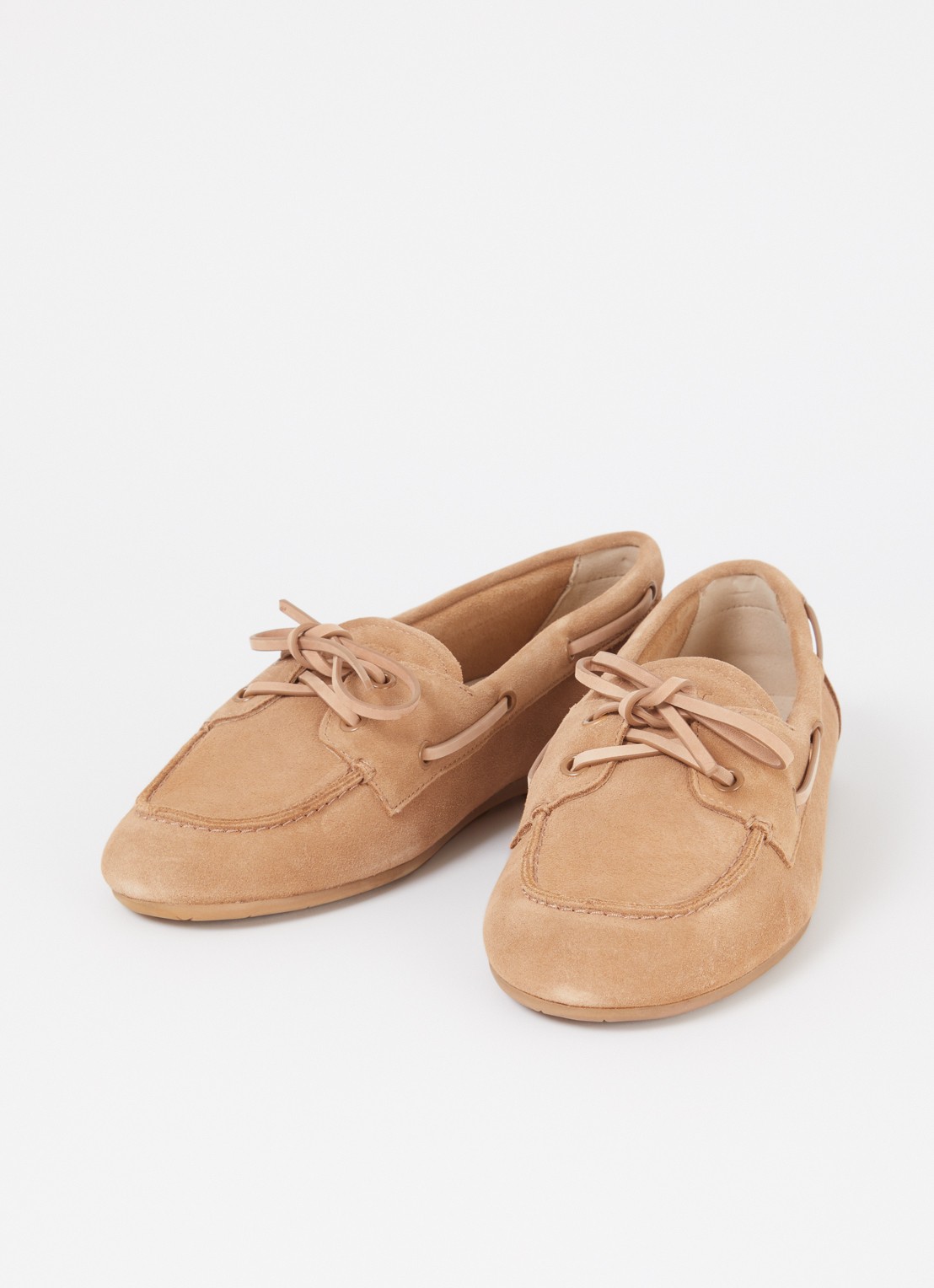 Dune London Gala bootschoen van leer - detail 3 beige