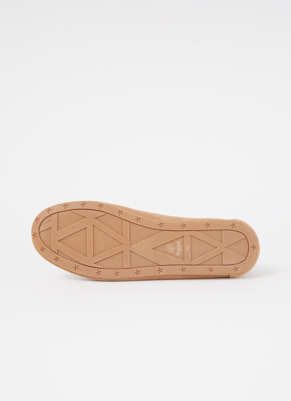 Dune London Gala bootschoen van leer - detail 4 beige
