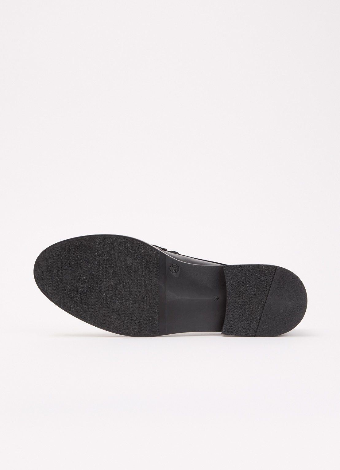 Dune London Giya loafer van leer - detail 5 zwart