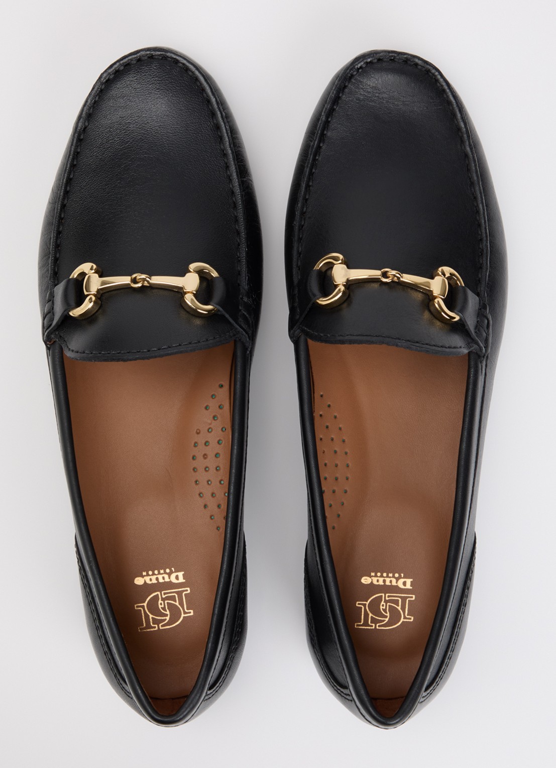 Dune London Glena loafer - detail 3 diepzwart