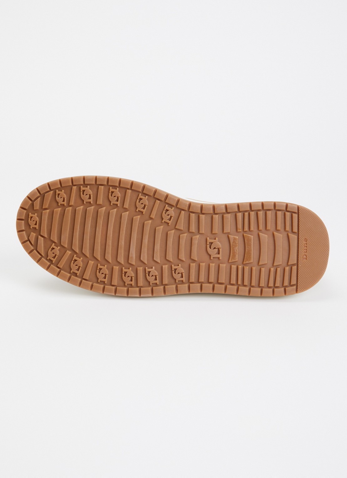 Dune London Glide loafer van leer - detail 4 beige