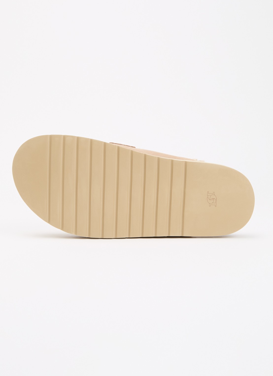 Dune London Goldy muiltje van suède  - detail 3 beige