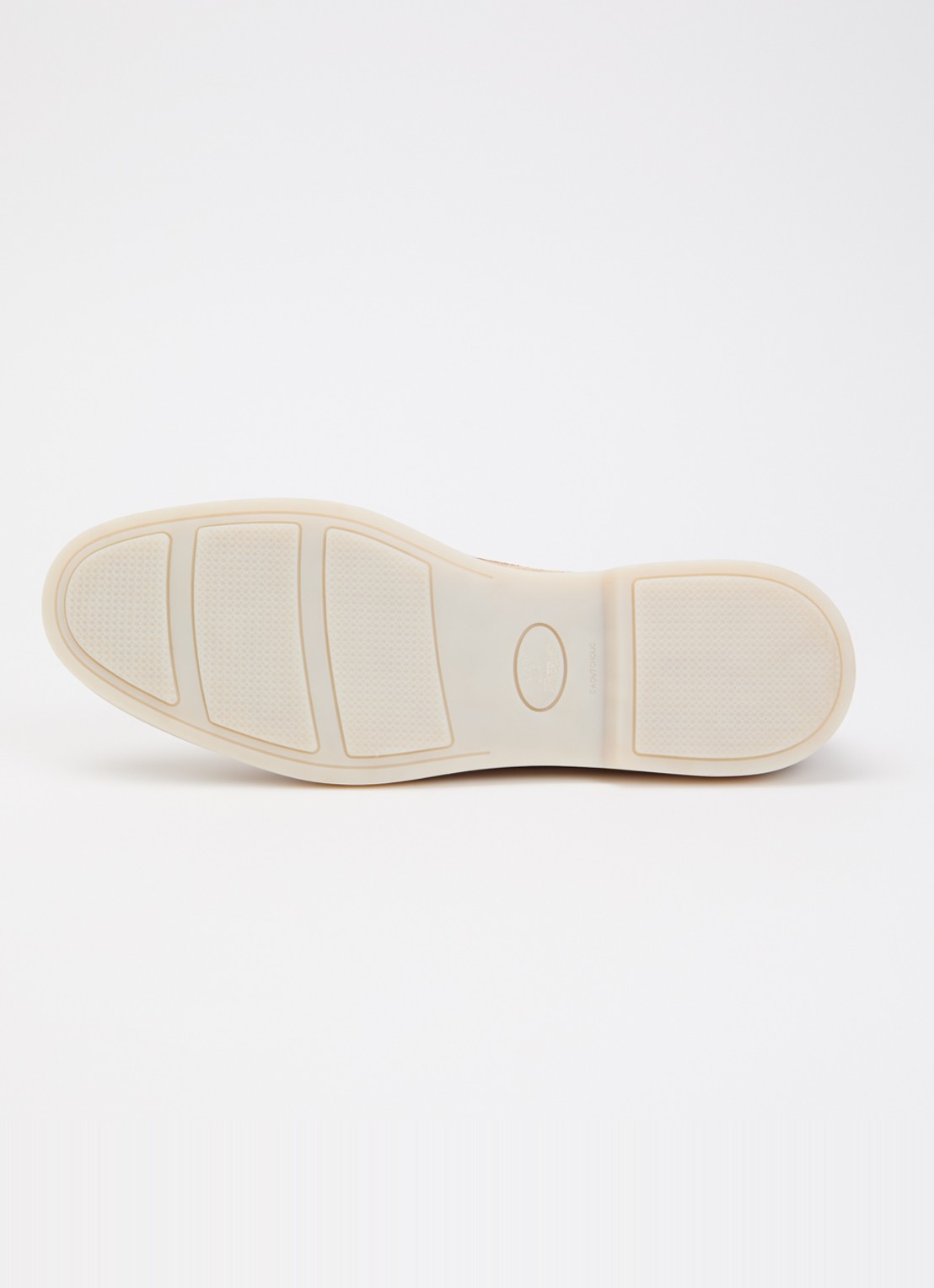 Dune London Grinning loafer van suède - detail 5 zand