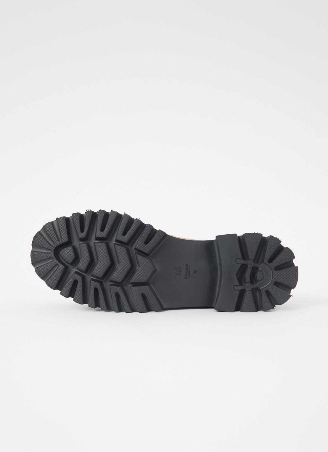 Dune London Groundbreaking loafer van leer - detail 5 brons