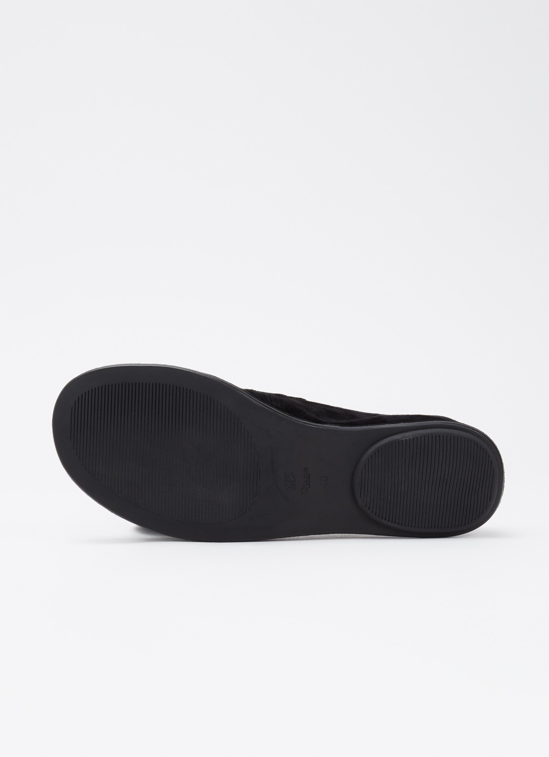 Dune London Grounding loafer van suède - detail 5 zwart