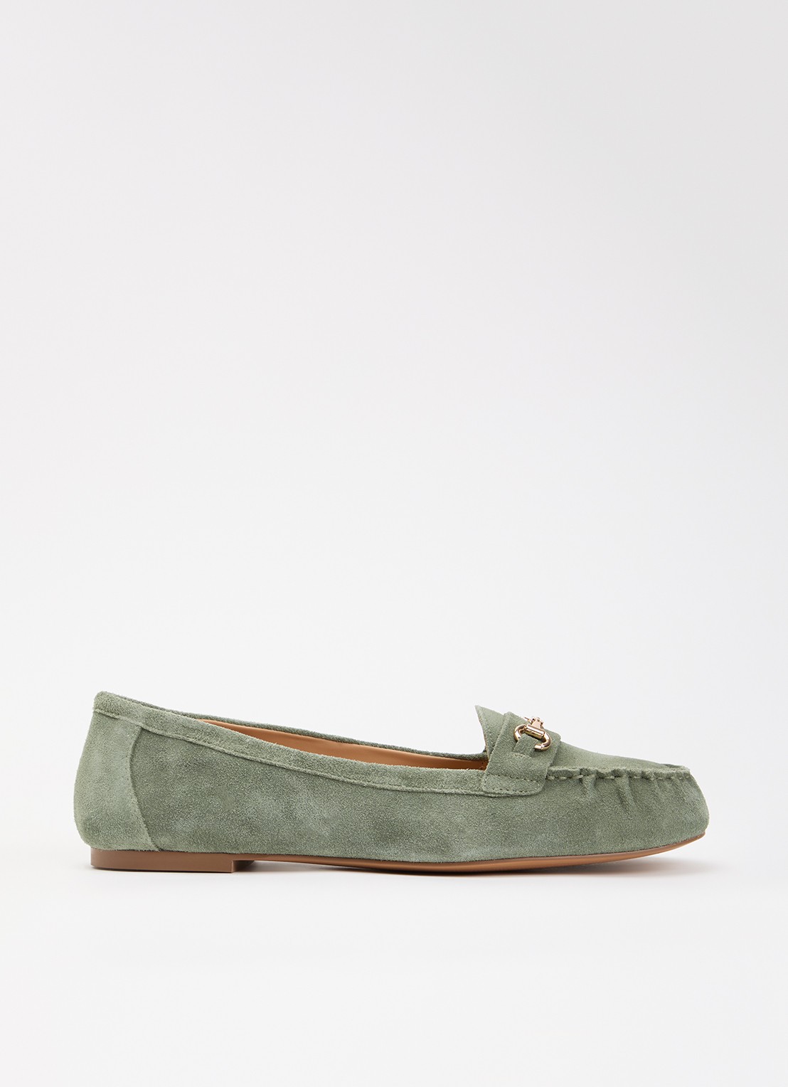 Dune London Guno loafer - voorkant 2 groen