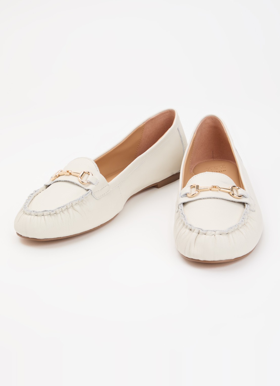 Dune London Guno loafer - detail 3 wit