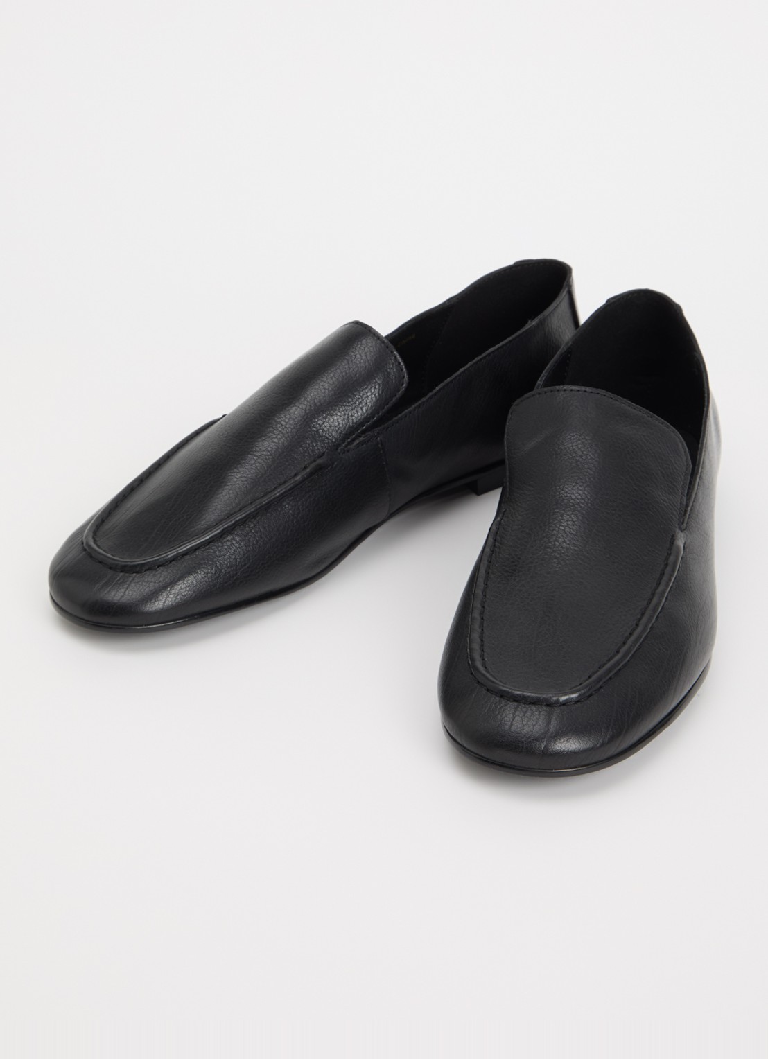 Dune London Gurl loafer van leer - detail 2 zwart