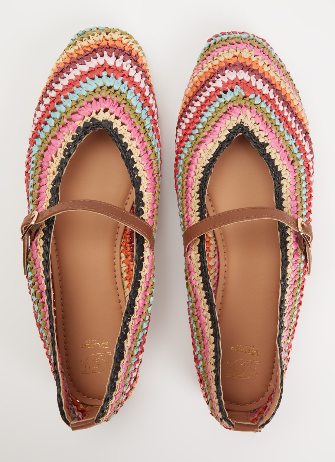 Dune London Haloha ballerina - detail 4 multicolor