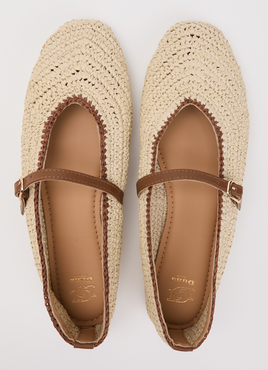 Dune London Haloha ballerina - detail 4 beige