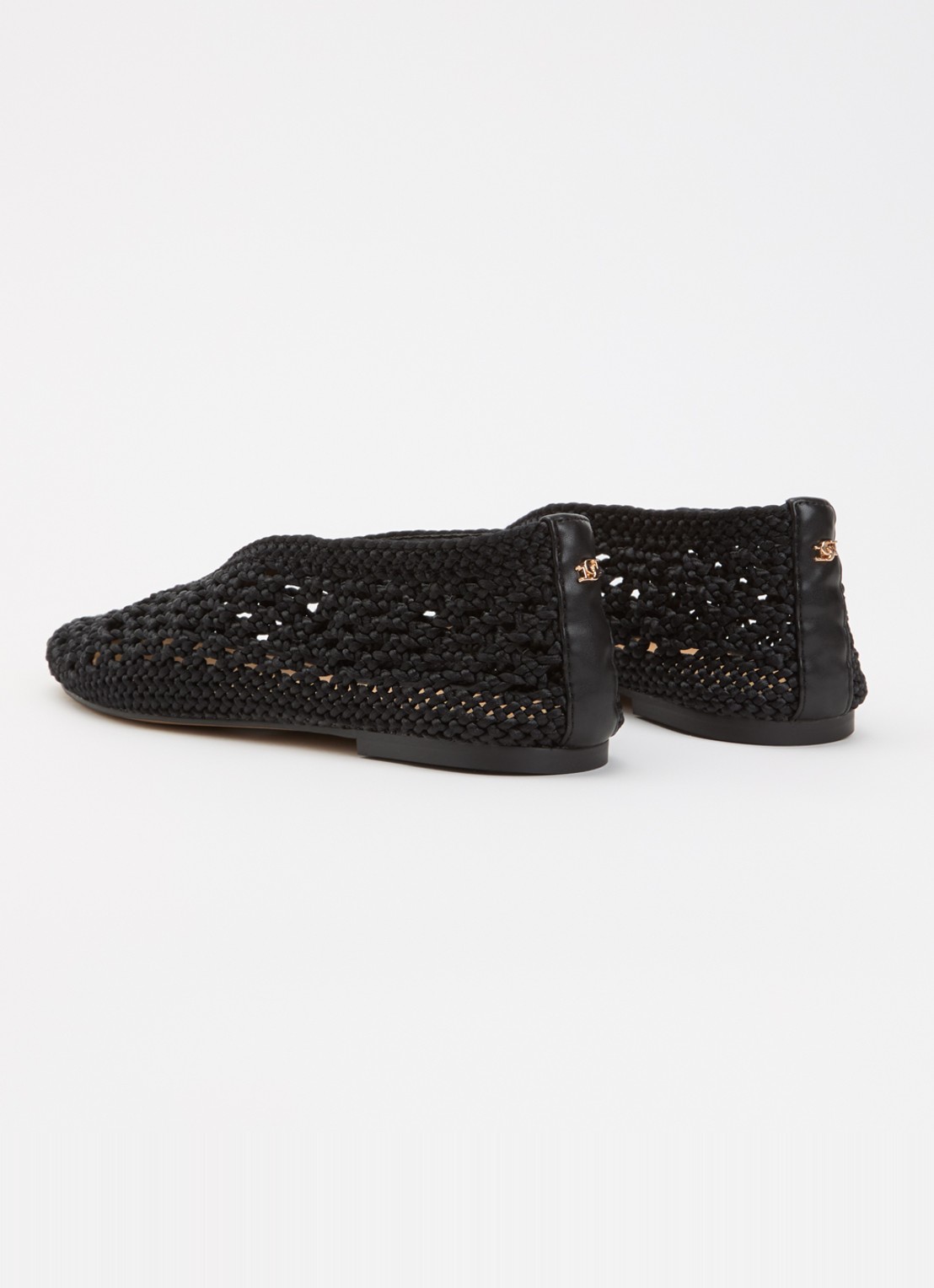 Dune London Harleyn ballerina  - achterkant 2 zwart