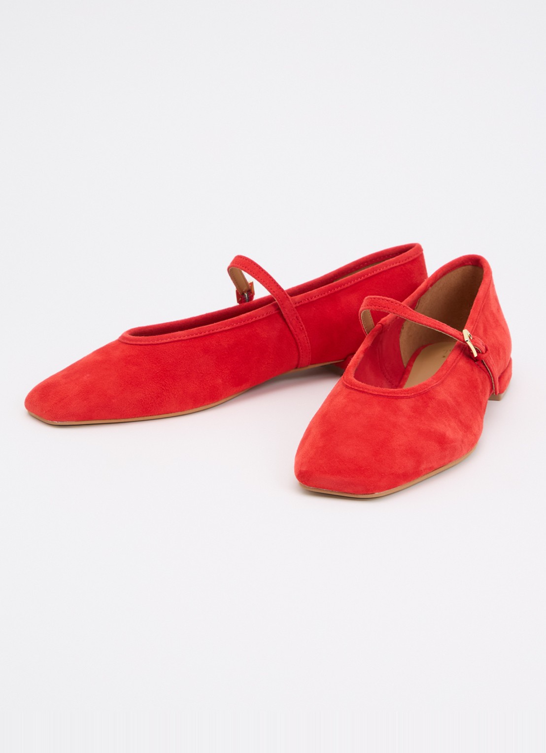 Dune London Hearthrob ballerina  - detail 3 rood