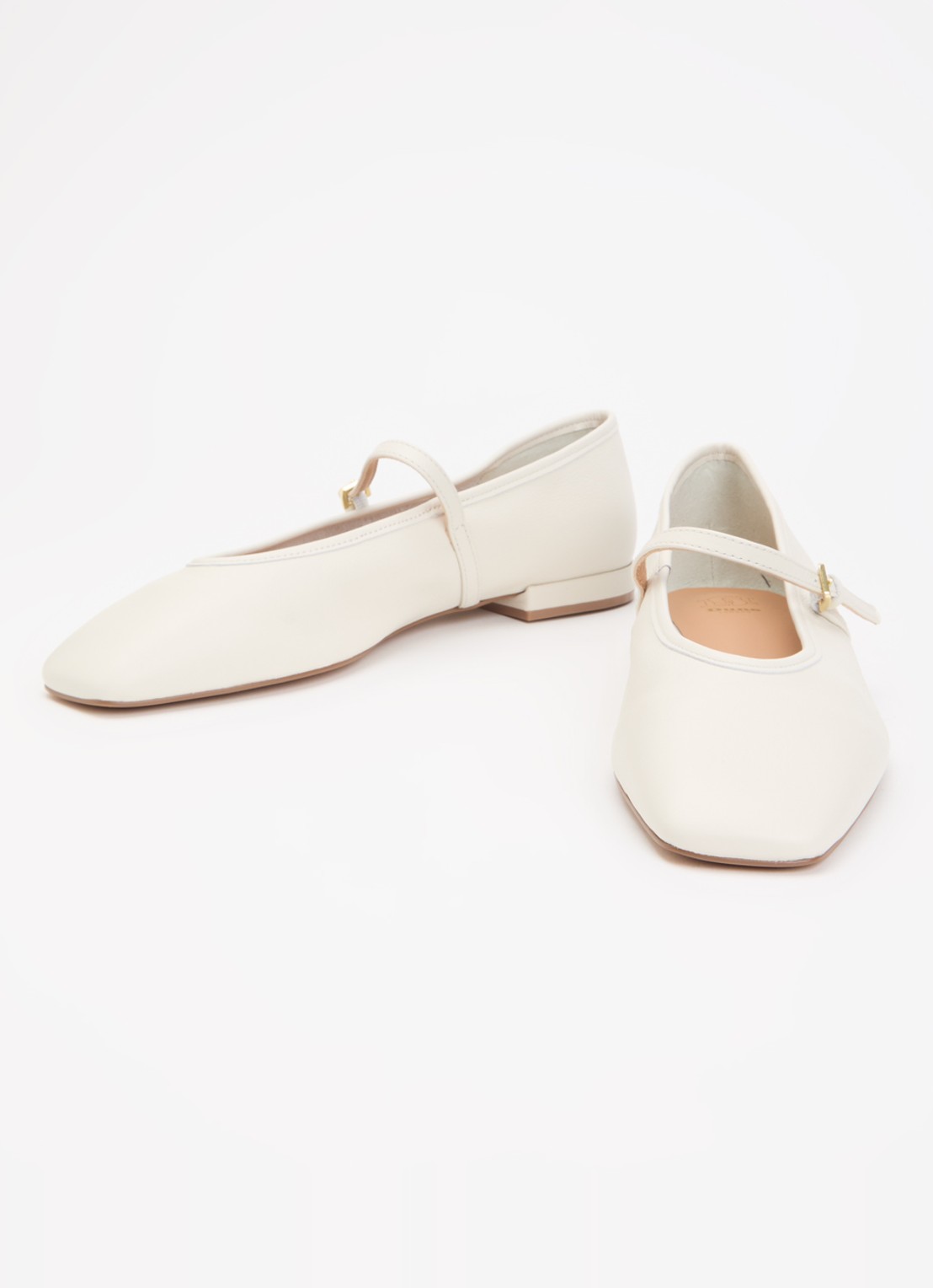 Dune London Hearthrob ballerina  - detail 3 creme
