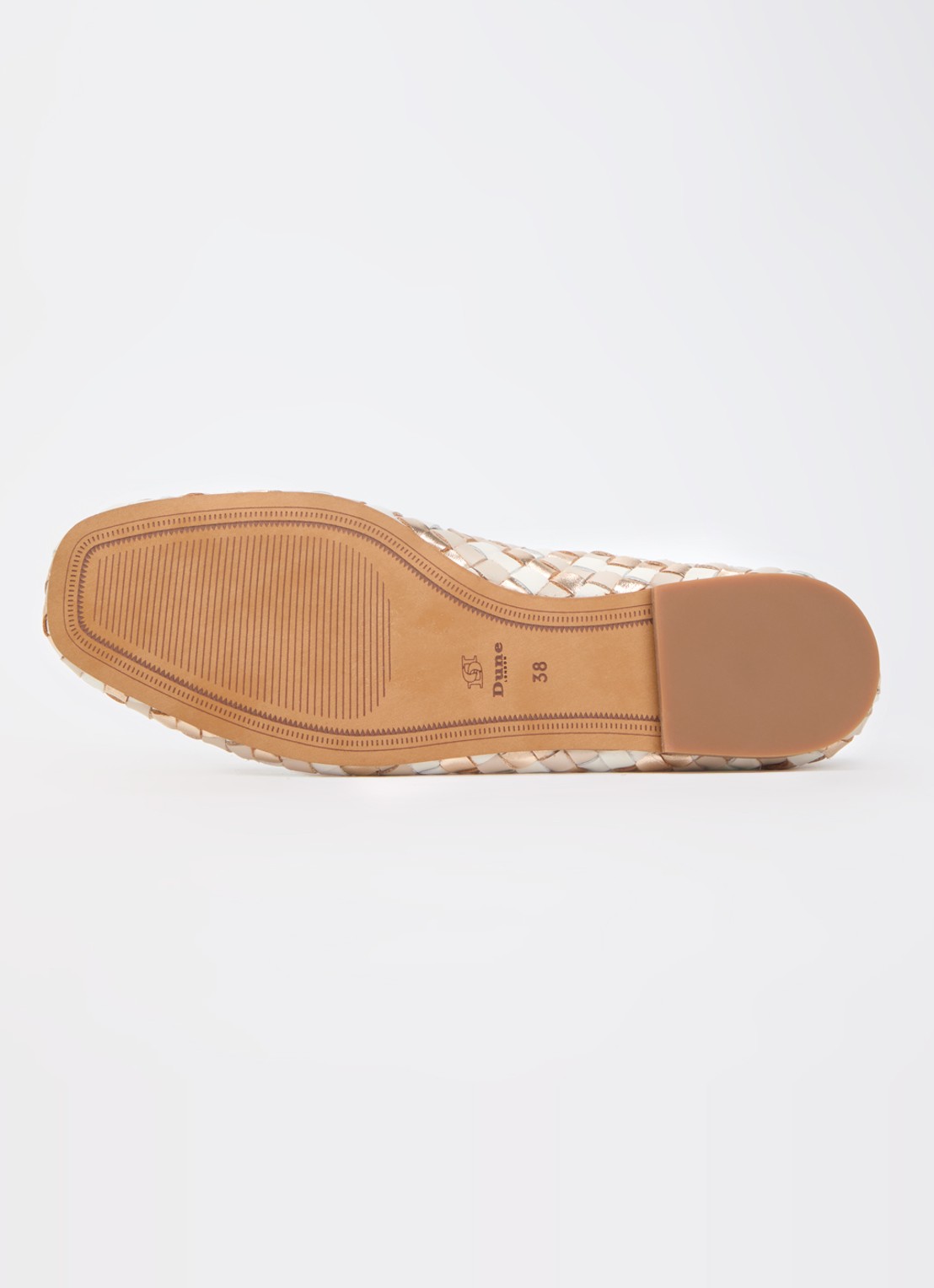 Dune London Heat ballerina - detail 3 beige